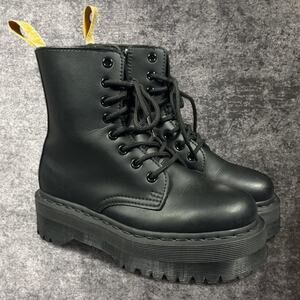 Dr. Martens Unisex Vegan Jadon II Mono Platform Boots Size W6 M5